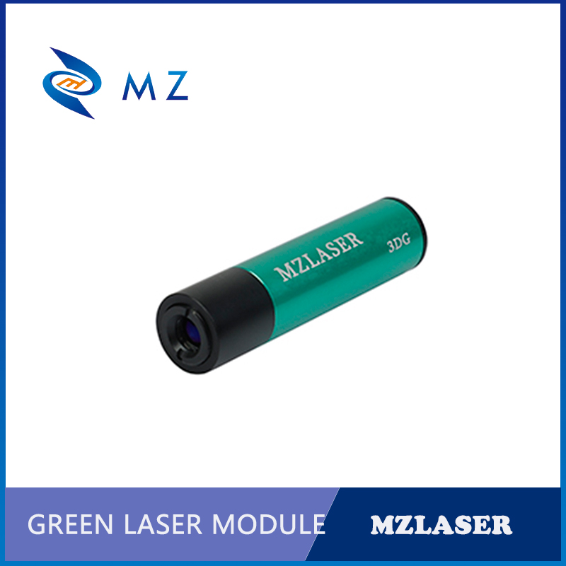 Industrial Applications Of Laser - Industrielles grünes Punktlaserdiodenmodul mit einstellbarem Fokus,