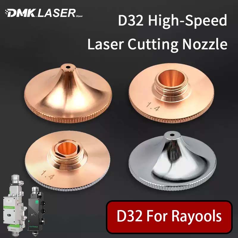 Industrial Laser Tool - D32 Hochgeschwindigkeits-Laserschneiddüse D32M14H15 Kupferdüse für Raytools