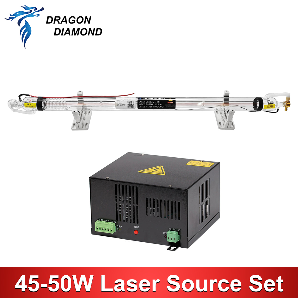 Metal Laser Cutter Head - 45w-50w co2 laser quelle set laser