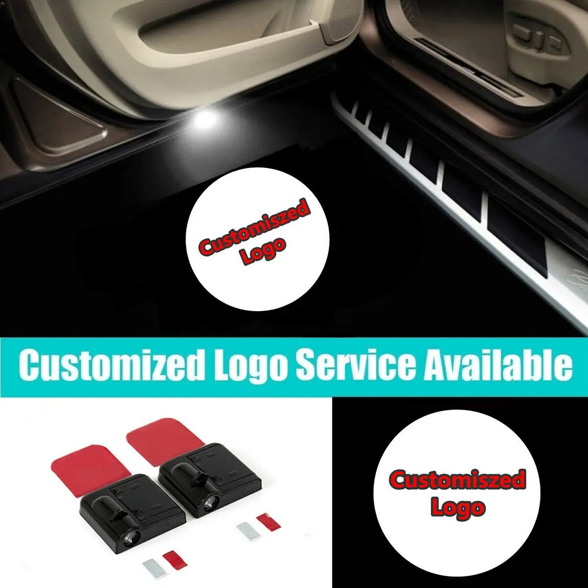 1/2x Universal Custom Logo Wir – Industrial Laser Projection Bewertung und Preis