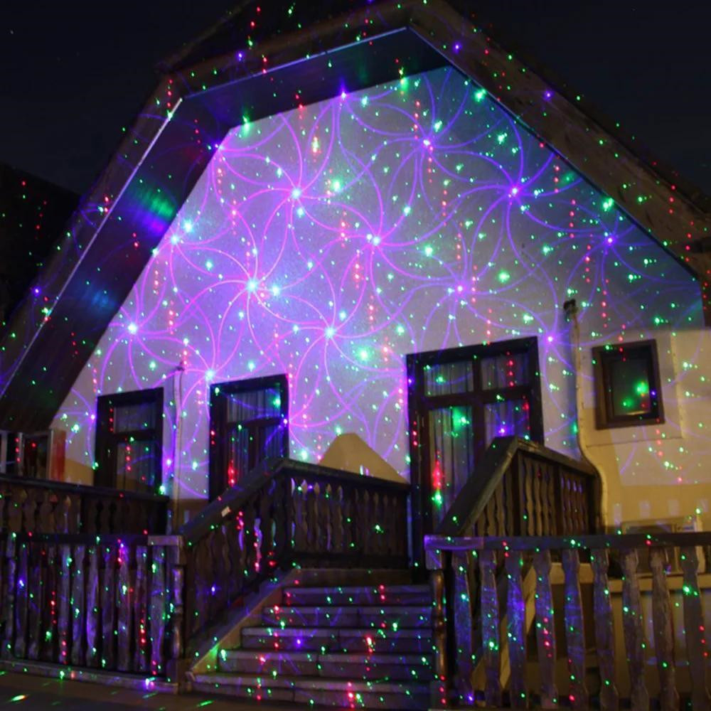Weihnachts-Laserlicht im Freie – Industrial Laser Projector Bewertung und Preis