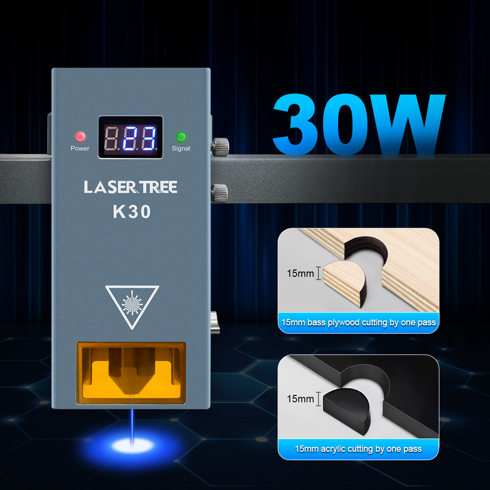 LASER TREE Lasermodul, 30000 m – Metal Laser Cutter Head Bewertung und Preis