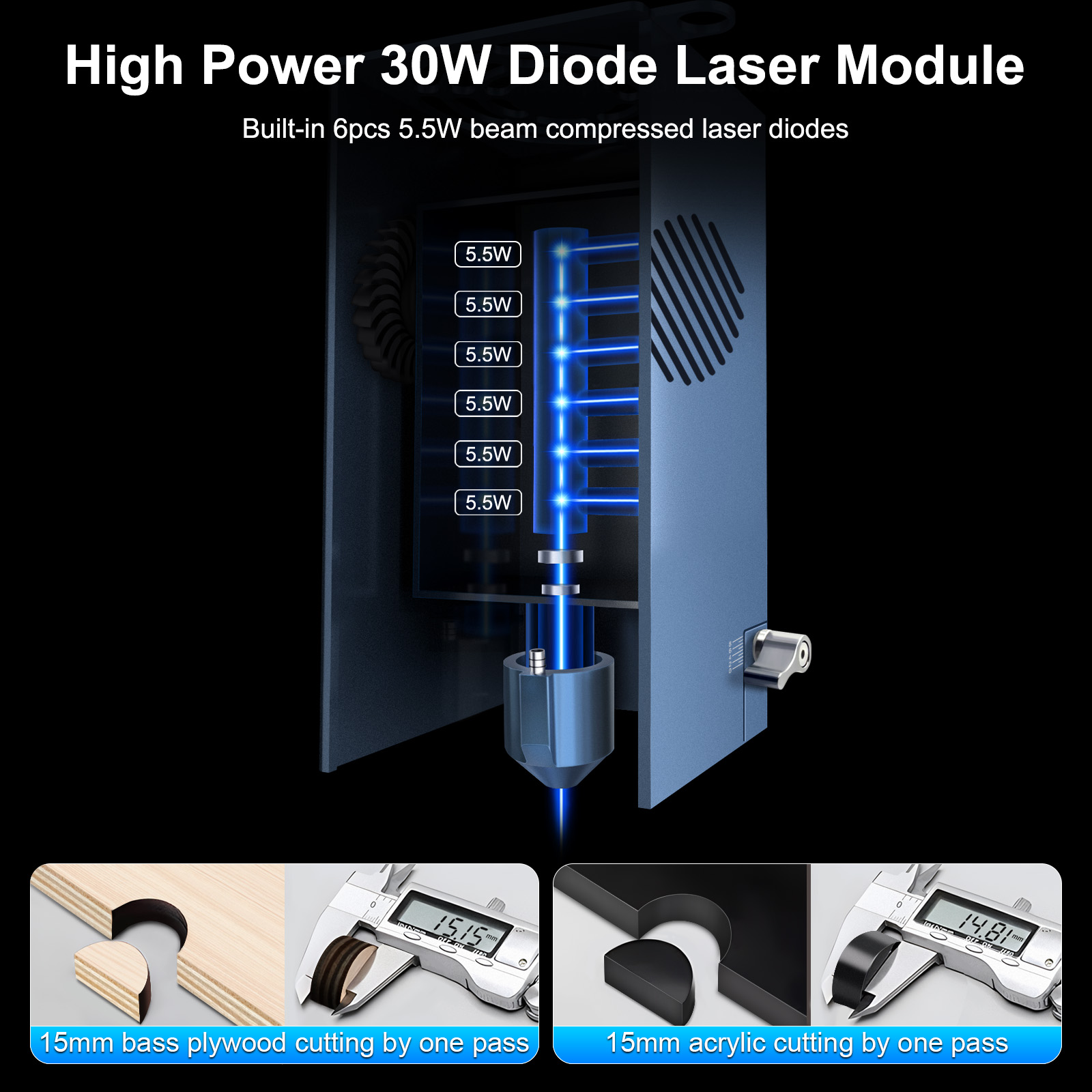 LASER TREE Lasermodul, 30000 m – Metal Laser Cutter Head Bewertung und Preis