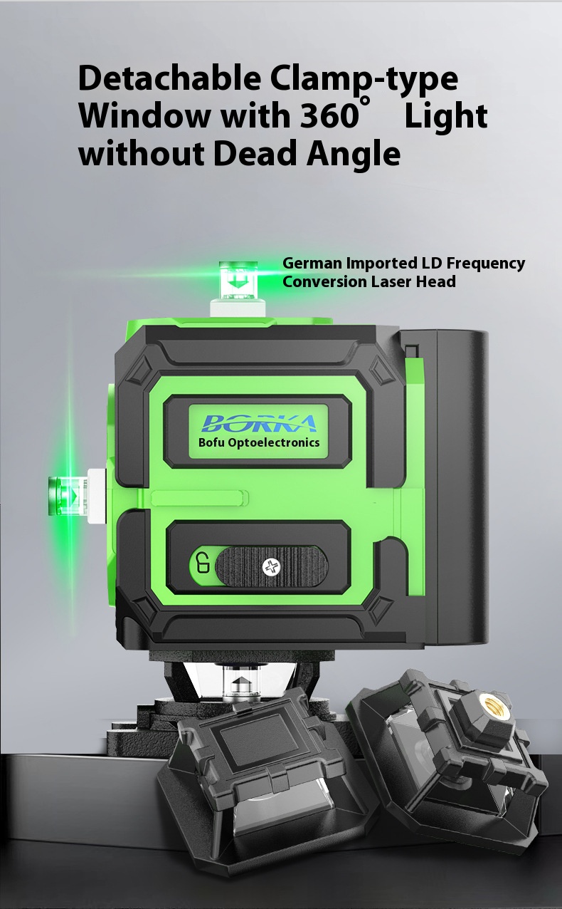 4D16-Linien Grüner Laser-Nivel – Industrial Laser Projector Bewertung und Preis