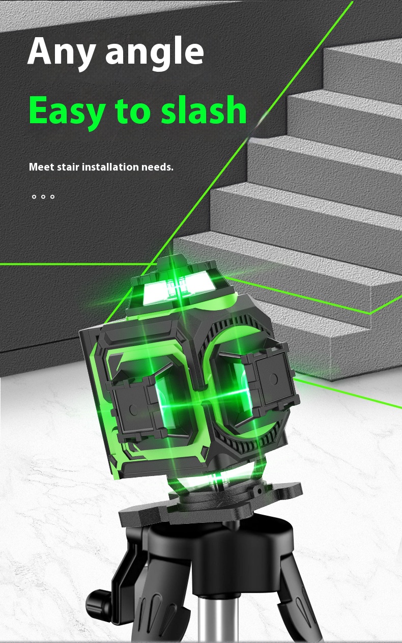 4D16-Linien Grüner Laser-Nivel – Industrial Laser Projector Bewertung und Preis