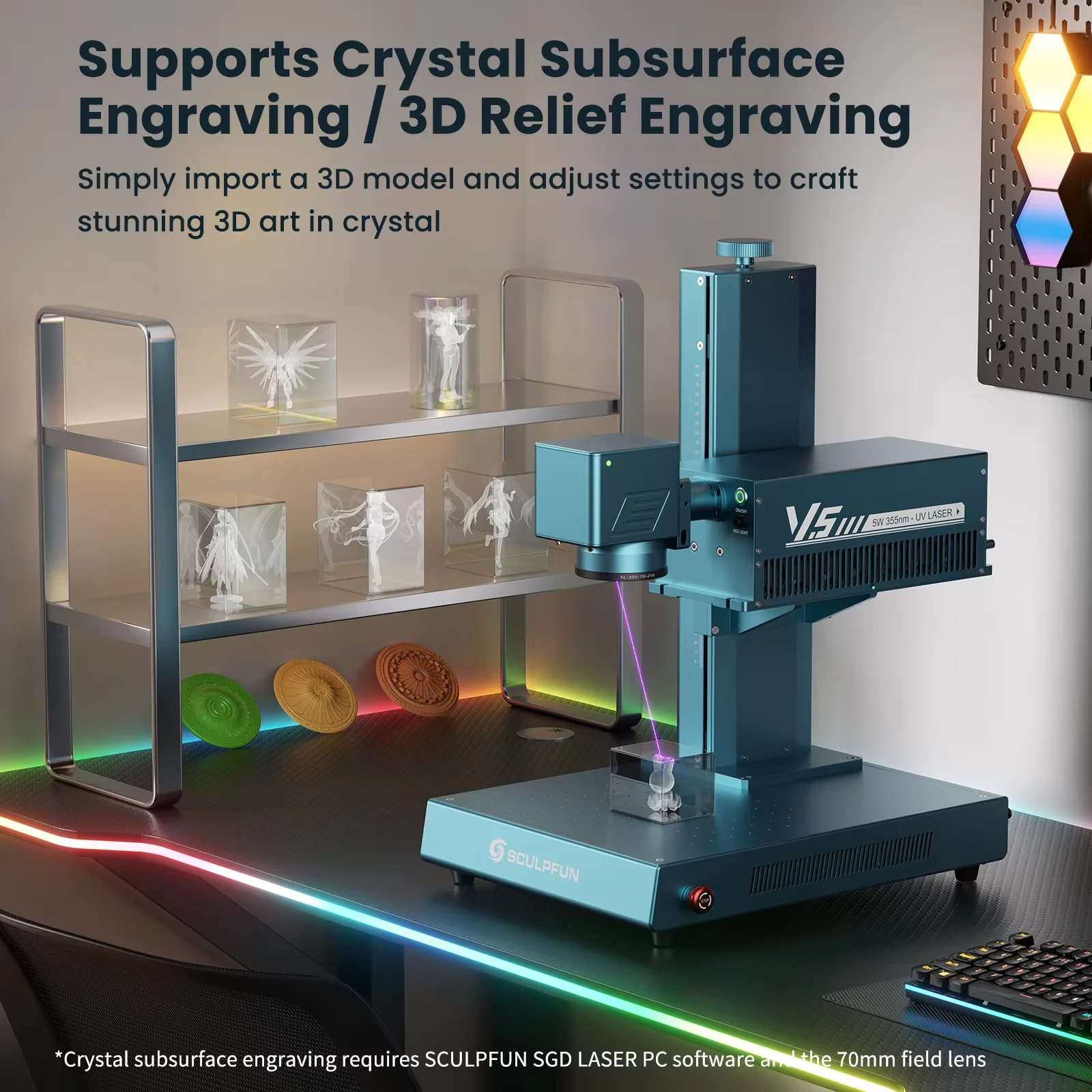 SCULPFUN V5 UV-Lasergravierger – Industrial Uv Laser Engraver Bewertung und Preis
